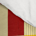Marigold and Maple - Abstract Geometric Pattern Comforter Gallery Image 4