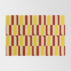 Marigold and Maple - Abstract Geometric Pattern Rug Gallery Image 2