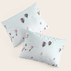 Hot Air Balloons Blue Sky Pillow Sham Gallery Image 3