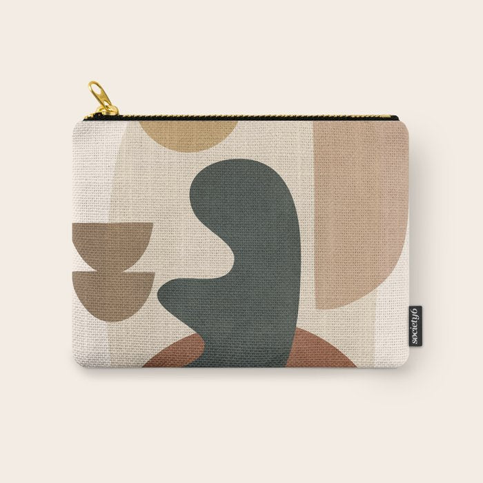 Abstract Minimal Art 28 Carry All Pouch Gallery Image 1