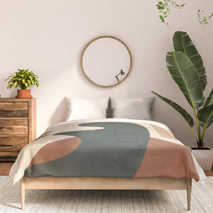 Abstract Minimal Art 28 Comforter Gallery Image 3