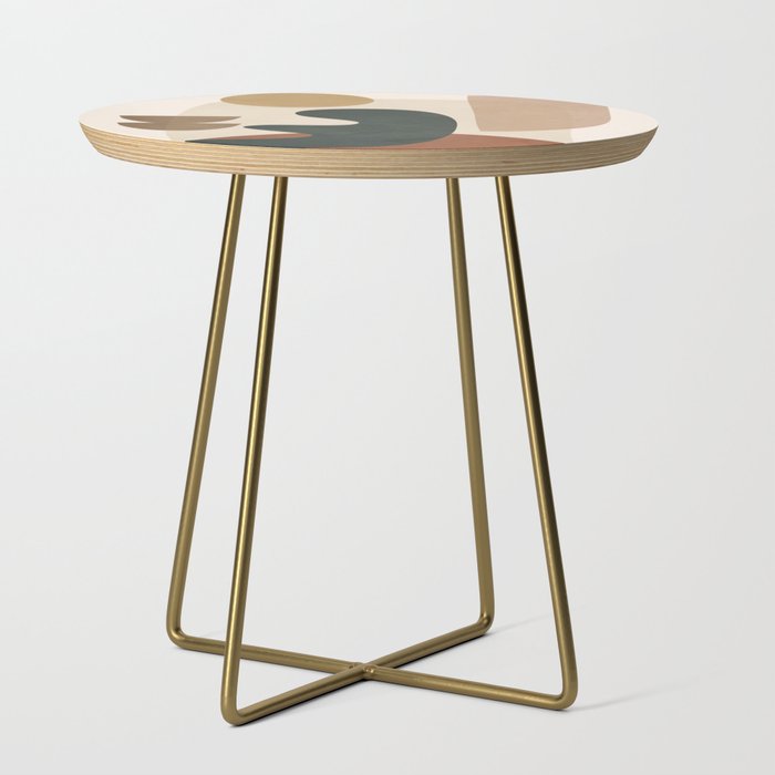 Abstract Minimal Art 28 Side Table Gallery Image 1