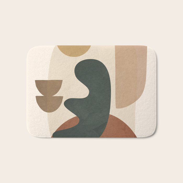 Abstract Minimal Art 28 Bath Mat Gallery Image 1