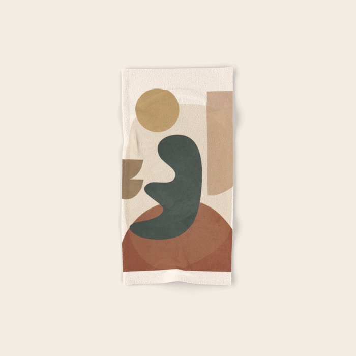 Abstract Minimal Art 28 Bath Towel Gallery Image 1