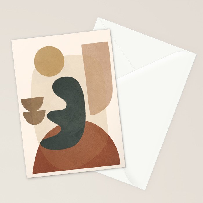 Abstract Minimal Art 28 Stationery Card Gallery Image 2