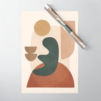Abstract Minimal Art 28 Wrapping Paper Gallery Image 1