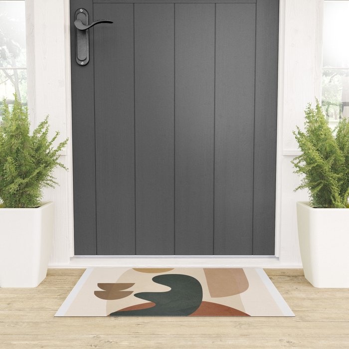 Abstract Minimal Art 28 Welcome Mat Gallery Image 3