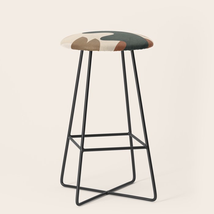 Abstract Minimal Art 28 Stool Gallery Image 1