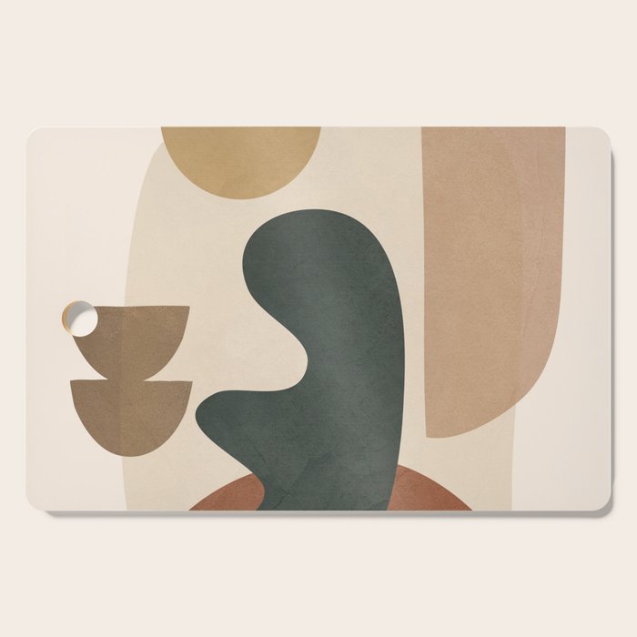 Abstract Minimal Art 28 Cutting Board Gallery Image 1