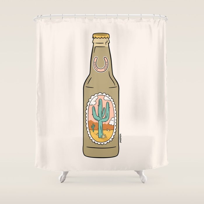 DESERT BREW Shower Curtain Gallery Image 1