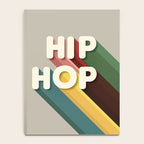 HIP HOP - retro typography Notebook Gallery Image 4
