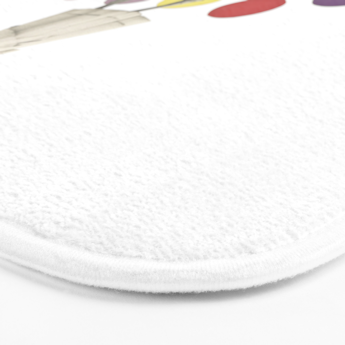 Bird Lady Bath Mat Gallery Image 3