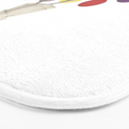 Bird Lady Bath Mat Gallery Image 3