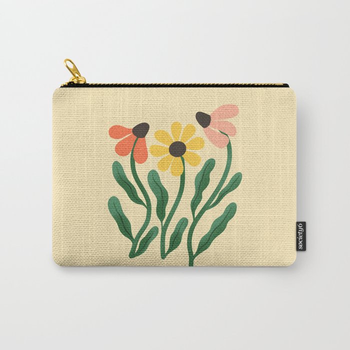 Brown Eyed Susans Flower Market Carry All Pouch Gallery Image 1