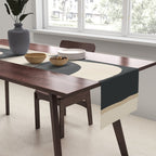 Modern Abstract Minimal Shapes 33 Table Runner Gallery Image 2