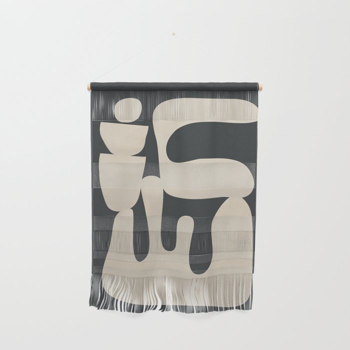 Modern Abstract Minimal Shapes 33 Wall Hanging Gallery Image 1