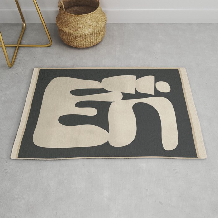 Modern Abstract Minimal Shapes 33 Rug Gallery Image 1