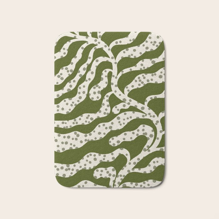 Leafy Plant #1 Bath Mat Gallery Image 1