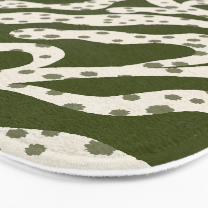Leafy Plant #1 Bath Mat Gallery Image 3