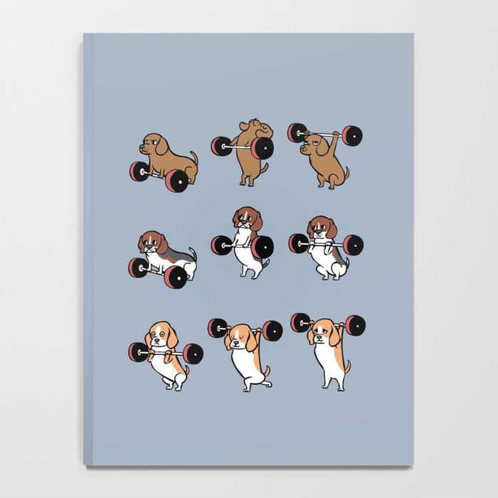 Olympic Lifting Beagles Notebook Gallery Image 4