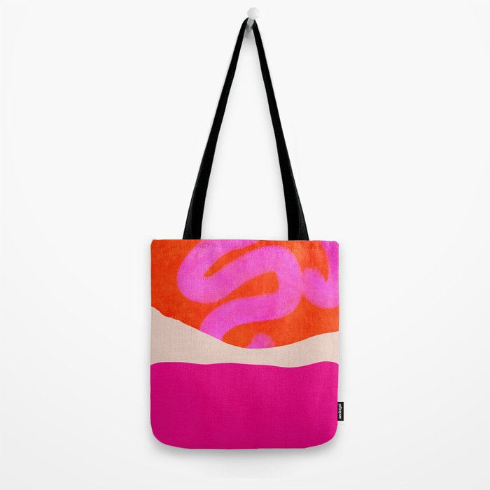 relations II -shapes minimal painting abstract Tote Bag Gallery Image 2