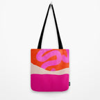 relations II -shapes minimal painting abstract Tote Bag Gallery Image 2