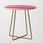 relations II -shapes minimal painting abstract Side Table Gallery Image 1