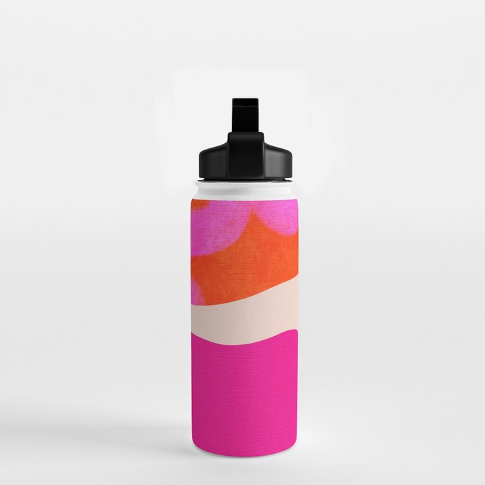 relations II -shapes minimal painting abstract Water Bottle Gallery Image 2