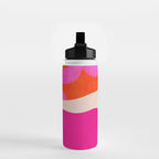relations II -shapes minimal painting abstract Water Bottle Gallery Image 2