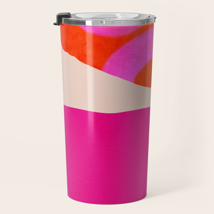 relations II -shapes minimal painting abstract Travel Mug Gallery Image 3
