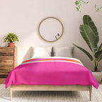 relations II -shapes minimal painting abstract Comforter Gallery Image 3