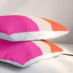 relations II -shapes minimal painting abstract Pillow Sham Gallery Image 3