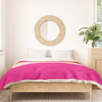 relations II -shapes minimal painting abstract Duvet Cover Gallery Image 3