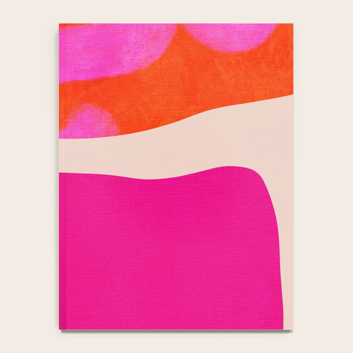 relations II -shapes minimal painting abstract Notebook Gallery Image 4