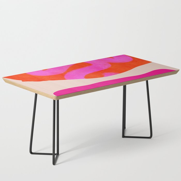 relations II -shapes minimal painting abstract Coffee Table Gallery Image 1