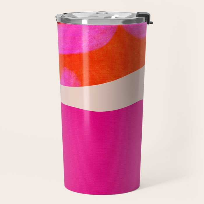 relations II -shapes minimal painting abstract Travel Mug Gallery Image 2
