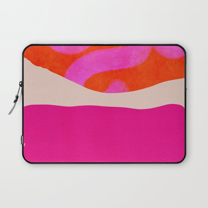 relations II -shapes minimal painting abstract Laptop Sleeve Gallery Image 1