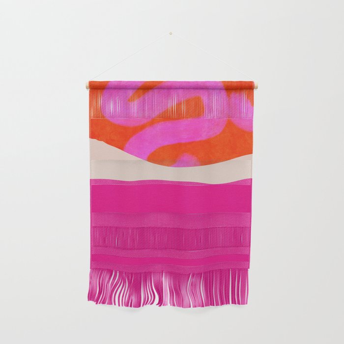 relations II -shapes minimal painting abstract Wall Hanging Gallery Image 1