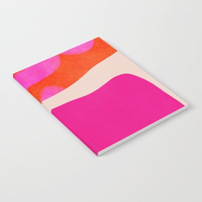 relations II -shapes minimal painting abstract Notebook Gallery Image 1