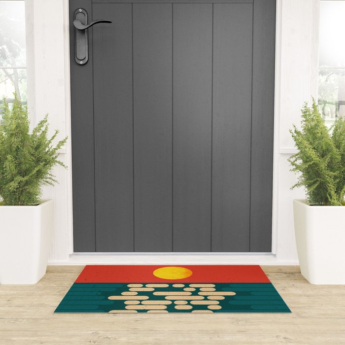 Sun Over The Sea - Afternoon Welcome Mat Gallery Image 3
