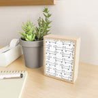 Dachshund in black-white Mini Art Print Gallery Image 2