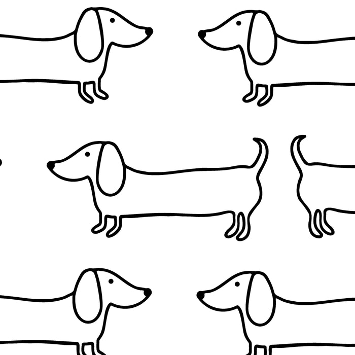 Dachshund in black-white Coffee Mug Gallery Image 2