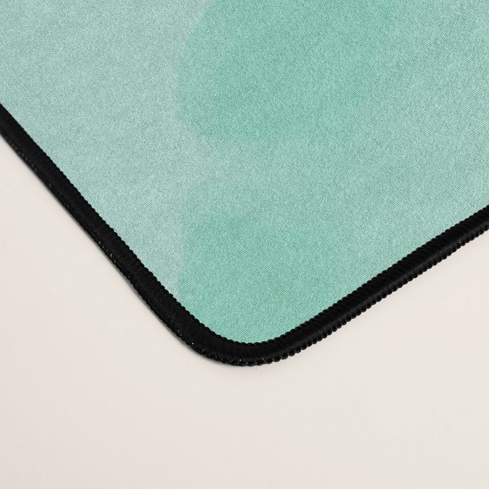 minimal floral abstract art Desk Mat Gallery Image 4