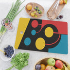 Mid Century Modern Geometric Abstract Cutting Board Gallery Image 2