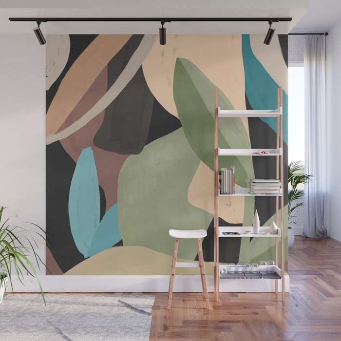 movement of nature 2 Wall Mural Gallery Image 1