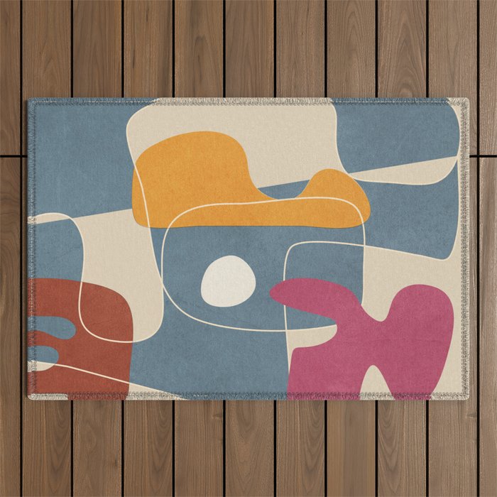 Organic Rhythms 4 Outdoor Rug Gallery Image 1
