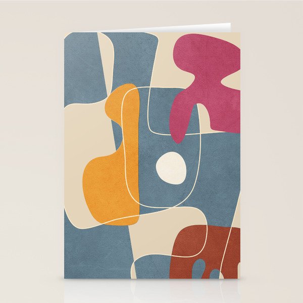 Organic Rhythms 4 Stationery Card Gallery Image 1