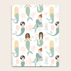 Mermaid Friends, Mermaid Art, Little Mermaids, Mermaid Decor, Nursery Notebook Gallery Image 4