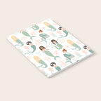 Mermaid Friends, Mermaid Art, Little Mermaids, Mermaid Decor, Nursery Notebook Gallery Image 2