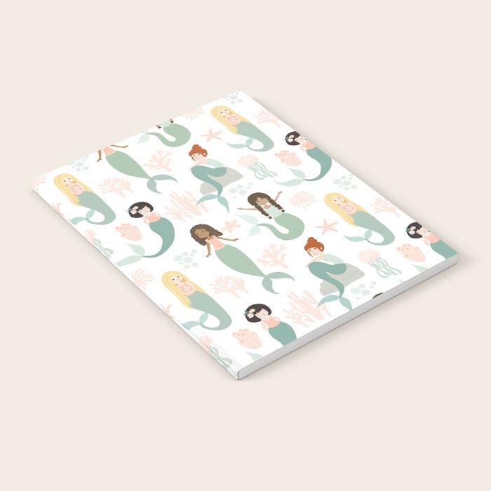 Mermaid Friends, Mermaid Art, Little Mermaids, Mermaid Decor, Nursery Notebook Gallery Image 2